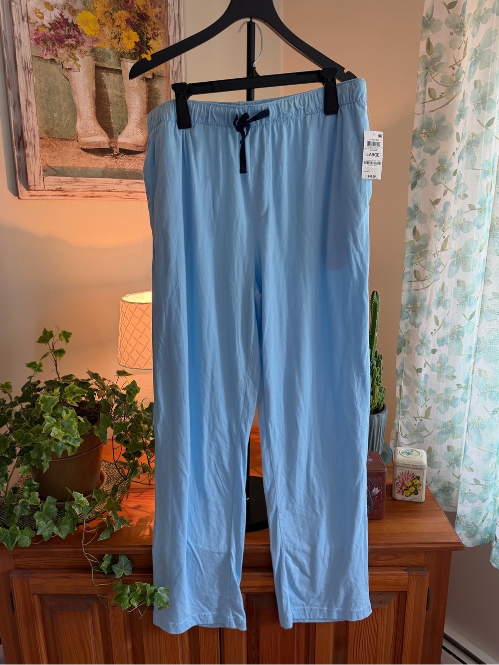 Charter Club Light Blue Men's Lounge Sweatpants